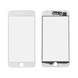 Staklo touchscreen-a + frame + OCA za Iphone 7 Plus Belo (Crown Quality).