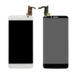 LCD Displej / ekran za Alcatel OT Idol X/6040D+touch screen beli SPO.