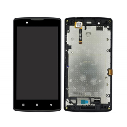 LCD Displej / ekran za Lenovo A2010+touch screen crni+frame.