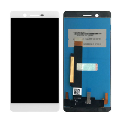 LCD Displej / ekran za Nokia 7+touchscreen beli.
