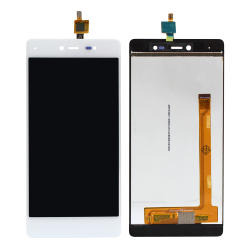 LCD Displej / ekran za Wiko FEVER 4G+touch screen beli.