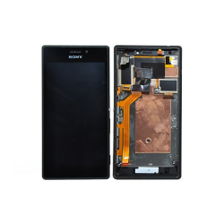 LCD Displej / ekran za Sony Xperia M2/D2303/D2305+touch screen+frame crni.