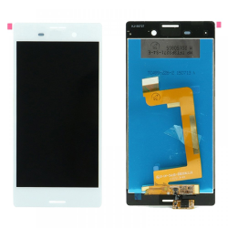 LCD Displej / ekran za Sony Xperia M4 Aqua/E2303+touch screen beli.