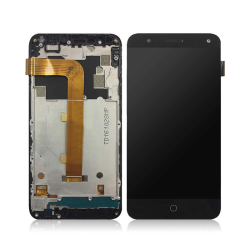 LCD Displej / ekran za Alcatel POP 4/OT-5051d+touch screen+frame crni.