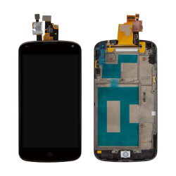 LCD Displej / ekran za LG E960 Nexus 4+touch screen crni rev 1.0+frame.