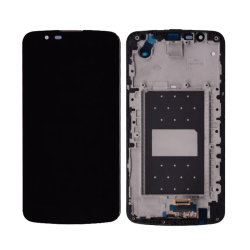 LCD Displej / ekran za LG K10/K430DS+touch screen crni+frame(TV-DUAL SIM).