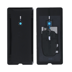 Poklopac za Sony Xperia XZ3 crni+senzor otiska prsta SPO SH.