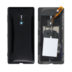 Poklopac za Sony Xperia XZ2 crni sa senzorom otiska prsta SPO SH.