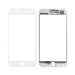 Staklo touchscreen-a+frame za Iphone 7 Plus belo AAA.