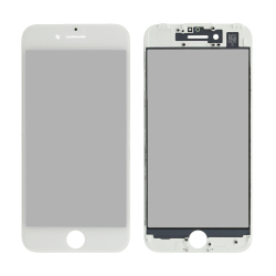 Staklo touchscreen-a+frame+OCA+polarizator za Iphone 7 4,7 belo SMRW.