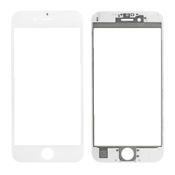 Staklo touchscreen-a+frame+OCA za Iphone 6 4,7 belo (SMRW).