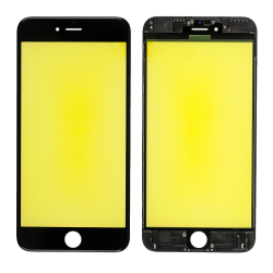 Staklo touchscreen-a+frame za iPhone 6s Plus 5,5 crno AAA.