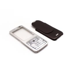 Maska za Nokia N73 siva sa tastaturom.
