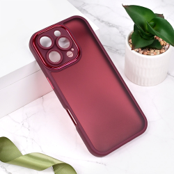 Futrola Shining Camera za iPhone 16 Pro crvena.