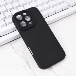 Futrola Silikon Pro Camera za iPhone 16 Pro crna.