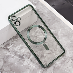 Futrola Magsafe Lux za Samsung A05 zelena.