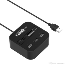 USB HUB i citac kartica 2u1 JWD-U35.