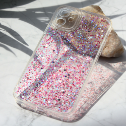 Futrola Glitter za iPhone 11 6.1 ljubicasta.