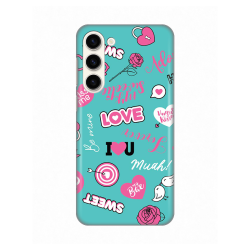 Silikonska futrola print za Samsung S916B Galaxy S23 Plus Love.