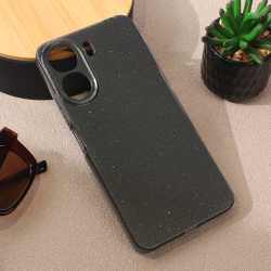 Futrola Sparkle Dust za Xiaomi Redmi 13C srebrna.