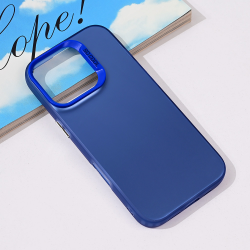 Futrola providna za iPhone 16 Pro plava.