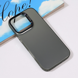 Futrola providna za iPhone 16 Pro crna.