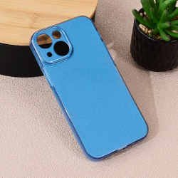 Futrola Sparkle Dust za iPhone 13 Mini svetlo plava.