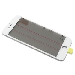 Staklo touchscreen-a za Iphone 6G sa frejmom + oca i polaroid white ORG (MS).