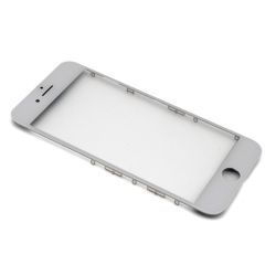 Staklo touchscreen-a za Iphone 7 + frame + OCA stiker (Crown Quality) white (MS).