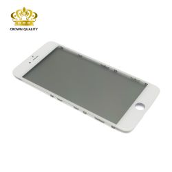 Staklo touchscreen-a za Iphone 7 Plus + frame + OCA stiker + polaroid ORG (Crown Quality) white (MS).