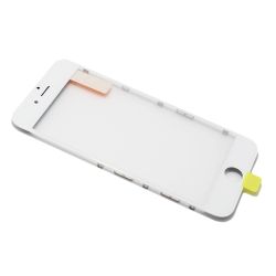 Staklo touchscreen-a za Iphone 6G sa frejmom + oca white (MS).