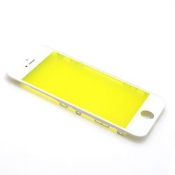 Staklo touchscreen-a za iPhone 5 sa frejmom white (MS).