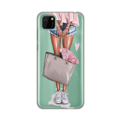 Silikonska futrola print Skin za Huawei Y5p/Honor 9S Shopping Girl.