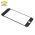 Staklo touchscreen-a za Iphone 6S + frame + OCA stiker (Crown Quality) black (MS).