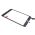 touchscreen za Apple iPad mini 3 + IC konektor black ORG (MS).