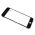 Staklo touchscreen-a za iPhone 8/SE (2020) sa frejmom + oca black (MS).