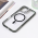 Futrola Magsafe Transparent za iPhone 16 Plus 6.7 crna.