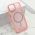 Futrola SHINING MAGSAFE za iPhone 15 roze (MS).