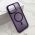 Futrola SILKY MAGSAFE II za iPhone 15 Pro Max (6.7) ljubicasta (MS).