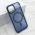 Futrola SILKY MAGSAFE II za Iphone 12/12 Pro (6.1) plava (MS).