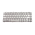 Tastatura za laptop HP DV5-1000 siva.