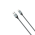 Data kabl LDNIO LS441 iPhone lightning sivi 1m.