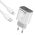 Kucni punjac KONFULON C69D+DC13 PD20W sa PD kablom Type C na iPhone lightning beli.