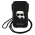 Futrola Karl Lagerfeld Pouch Pu Saffiano Karl Head Large za telefone do 6,7" crna ( KLHCP12LOPHKHK).