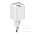Kucni punjac LDNIO A2318C 20W PD Quick Charge 3.0 sa Type C na iPhone lightning kablom beli.