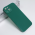Futrola Silikon Line za iPhone 14 Plus tamno zelena.