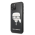 Futrola Karl Lagerfeld Double Layers Glitter za iPhone 11 Pro Max 6.5 crna ( KLHCN65DLHBK).