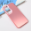 Futrola providna za Samsung S936 Galaxy S25 Plus roze.