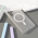 Futrola Magsafe mat PC za Samsung S938 Galaxy S25 Ultra bela.
