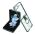 Futrola RING LINES za Samsung F731B Galaxy Z Flip 5 5G zelena (GKK case) (MS).